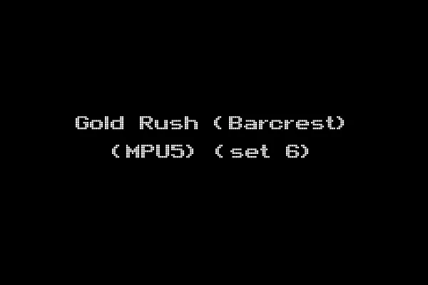 Gold Rush (Barcrest) (MPU5) (set 6)