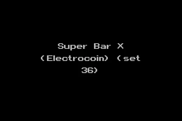 Super Bar X (Electrocoin) (set 36)