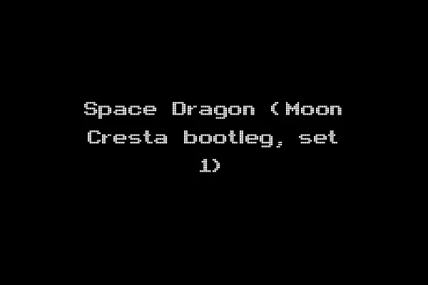 Space Dragon (Moon Cresta bootleg, set 1)