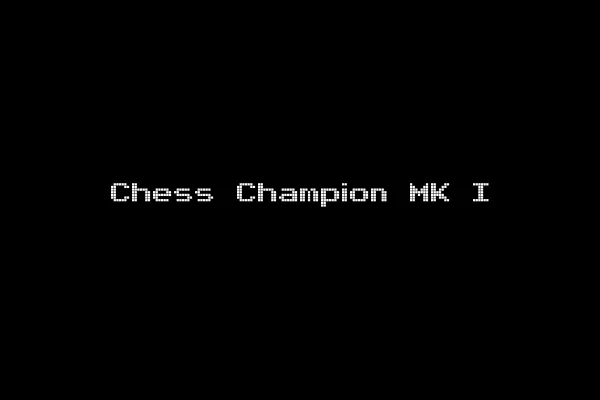 Chess Champion MK I