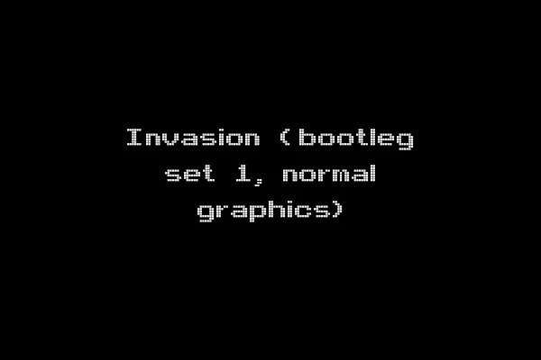 Invasion (bootleg set 1, normal graphics)