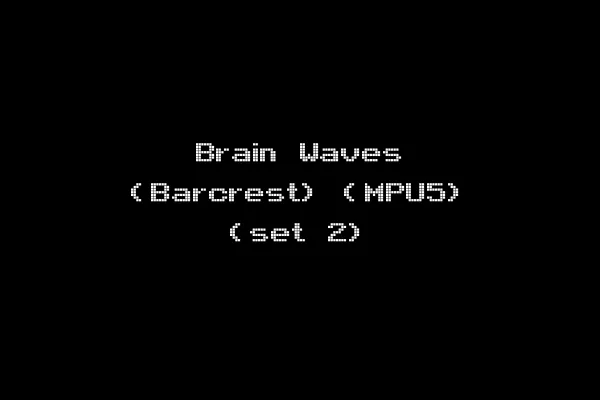 Brain Waves (Barcrest) (MPU5) (set 2)