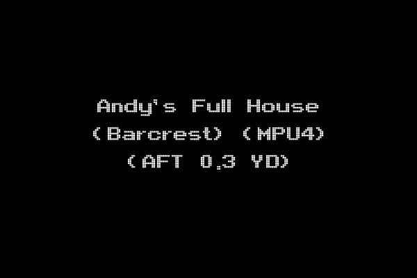 Andy's Full House (Barcrest) (MPU4) (AFT 0.3 YD)