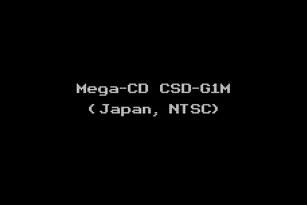 Mega-CD CSD-G1M (Japan, NTSC)