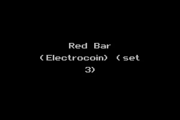 Red Bar (Electrocoin) (set 3)