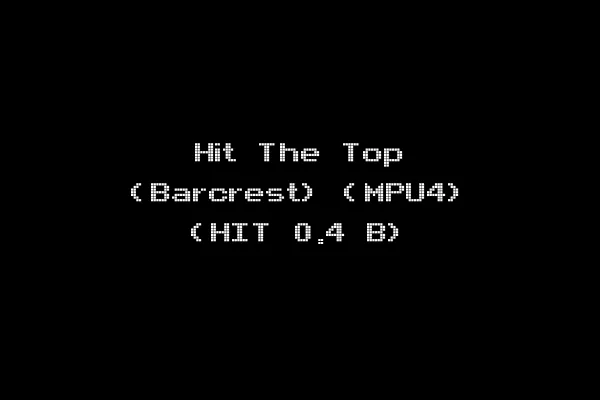 Hit The Top (Barcrest) (MPU4) (HIT 0.4 B)