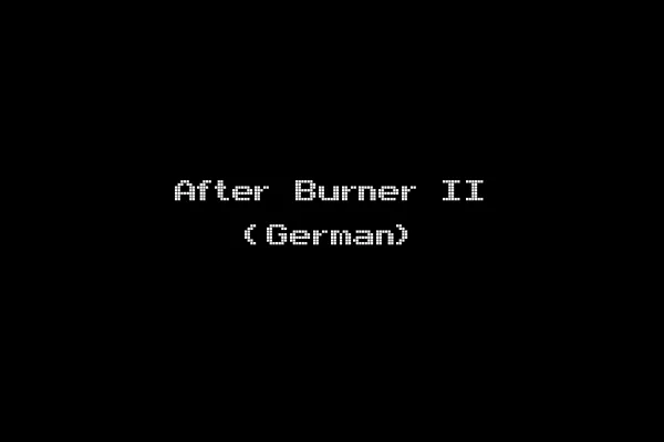 After Burner II (German)