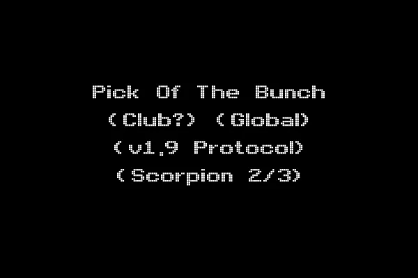 Pick Of The Bunch (Club?) (Global) (v1.9 Protocol) (Scorpion 2/3)
