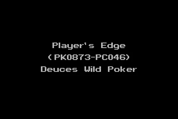 Player's Edge (PK0873-PC046) Deuces Wild Poker