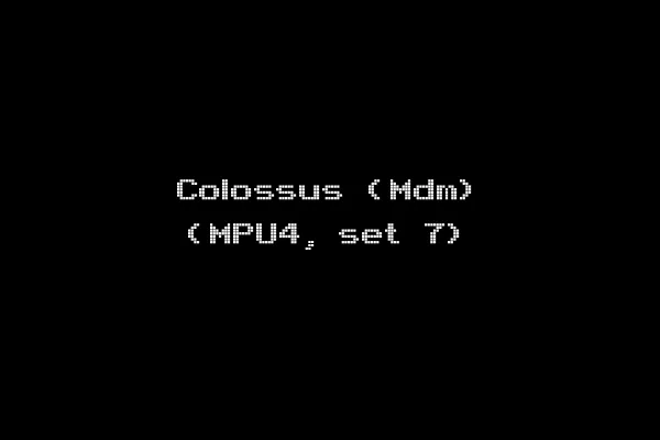 Colossus (Mdm) (MPU4, set 7)