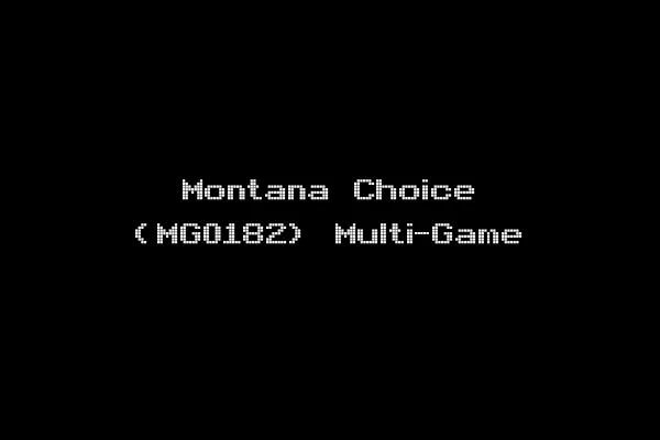 Montana Choice (MG0182) Multi-Game
