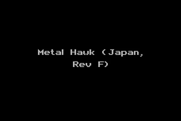 Metal Hawk (Japan, Rev F)
