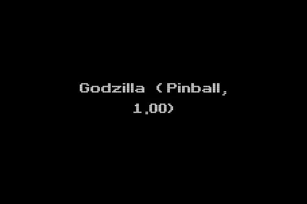 Godzilla (Pinball, 1.00)