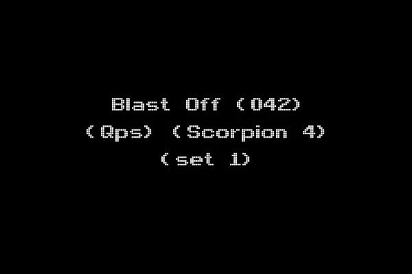 Blast Off (042) (Qps) (Scorpion 4) (set 1)