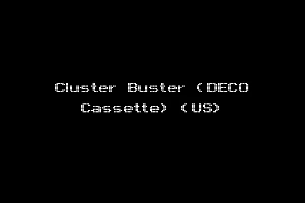 Cluster Buster (DECO Cassette) (US)