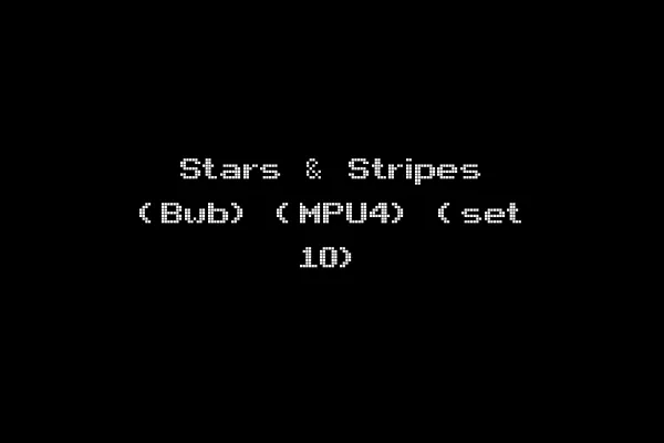 Stars & Stripes (Bwb) (MPU4) (set 10)