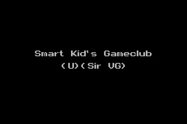 Smart Kid's Gameclub (U)(Sir VG)