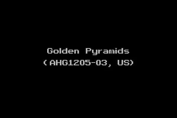 Golden Pyramids (AHG1205-03, US)