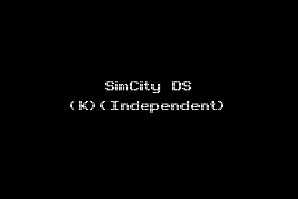 SimCity DS (K)(Independent)