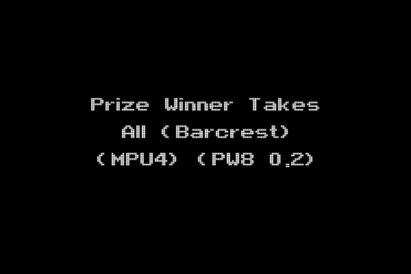 Prize Winner Takes All (Barcrest) (MPU4) (PW8 0.2)