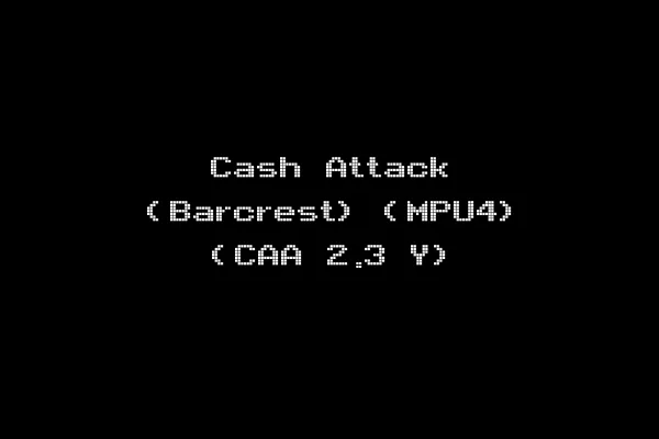 Cash Attack (Barcrest) (MPU4) (CAA 2.3 Y)