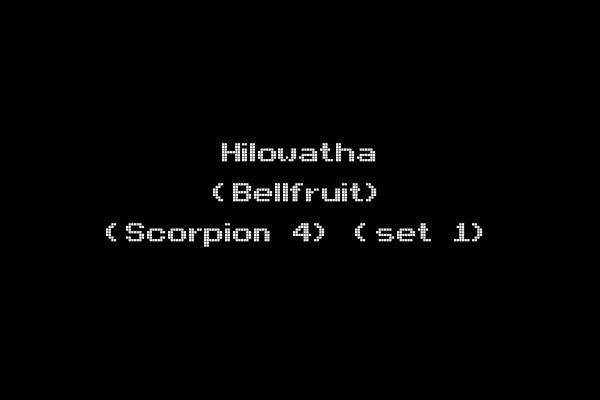Hilowatha (Bellfruit) (Scorpion 4) (set 1)