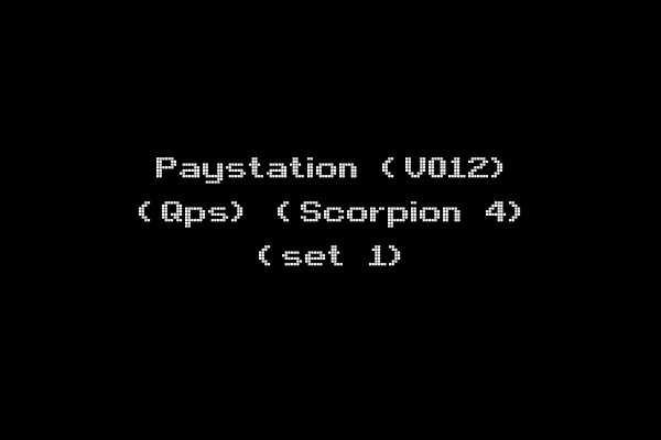 Paystation (V012) (Qps) (Scorpion 4) (set 1)