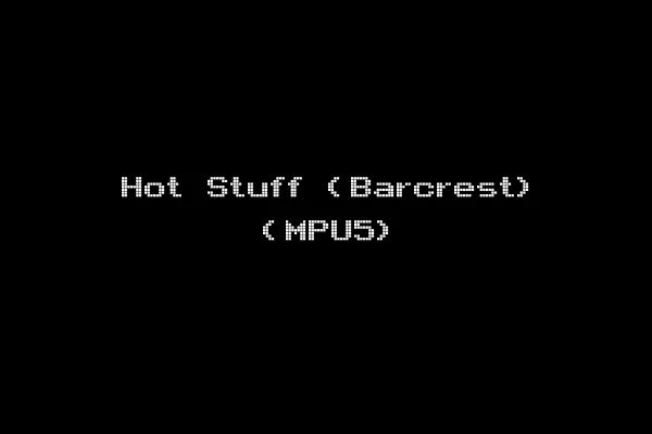 Hot Stuff (Barcrest) (MPU5)