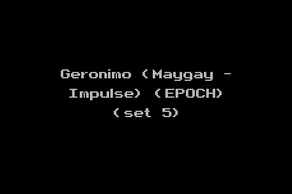 Geronimo (Maygay - Impulse) (EPOCH) (set 5)