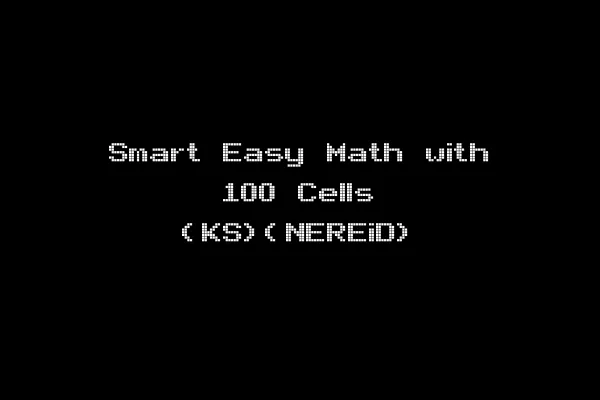 Smart Easy Math with 100 Cells (KS)(NEREiD)