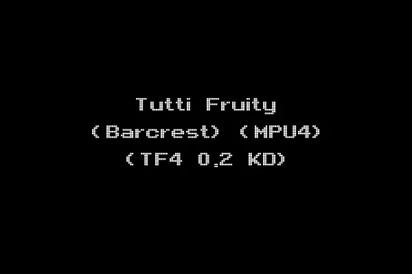 Tutti Fruity (Barcrest) (MPU4) (TF4 0.2 KD)