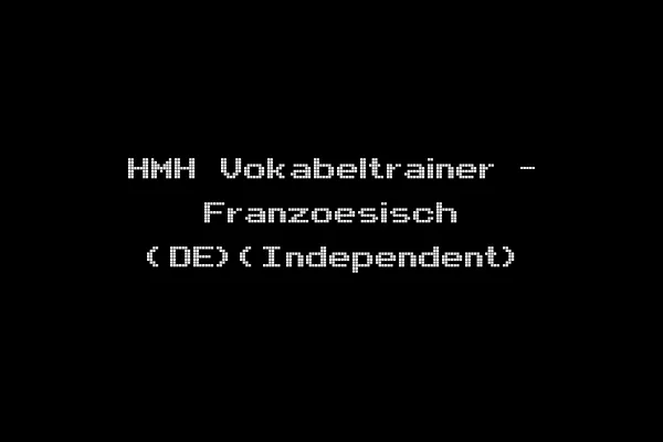 HMH Vokabeltrainer - Franzoesisch (DE)(Independent)