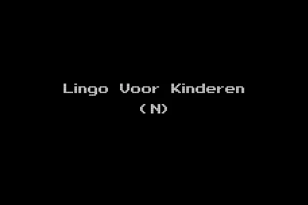 Lingo Voor Kinderen (N)