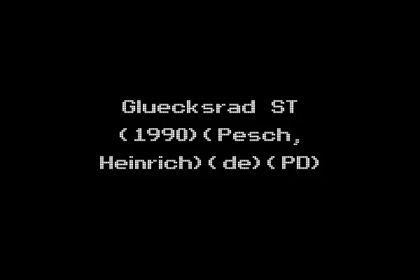 Gluecksrad ST (1990)(Pesch, Heinrich)(de)(PD)