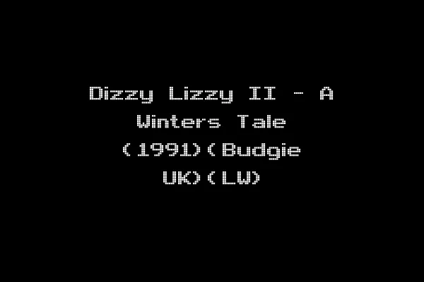 Dizzy Lizzy II - A Winters Tale (1991)(Budgie UK)(LW)