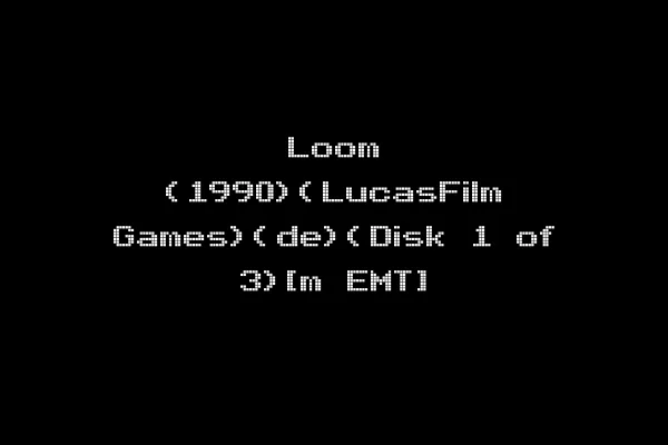 Loom (1990)(LucasFilm Games)(de)(Disk 1 of 3)[m EMT]