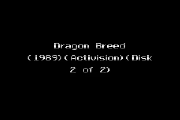 Dragon Breed (1989)(Activision)(Disk 2 of 2)