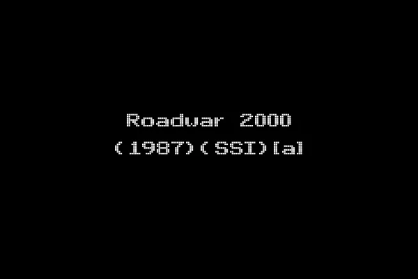 Roadwar 2000 (1987)(SSI)[a]