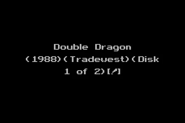 Double Dragon (1988)(Tradewest)(Disk 1 of 2)[!]