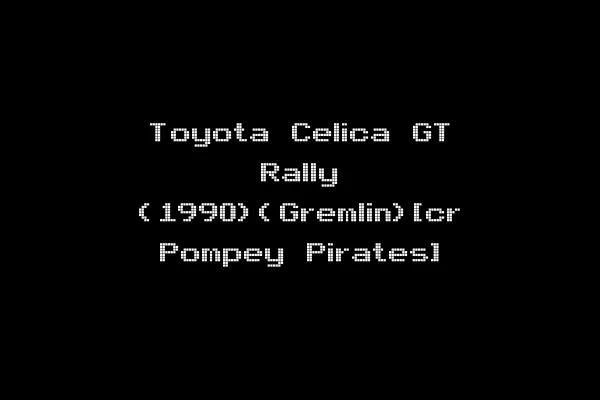 Toyota Celica GT Rally (1990)(Gremlin)[cr Pompey Pirates]