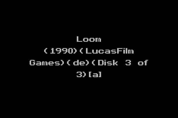 Loom (1990)(LucasFilm Games)(de)(Disk 3 of 3)[a]