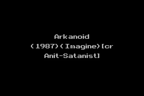 Arkanoid (1987)(Imagine)[cr Anit-Satanist]