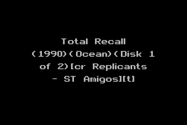 Total Recall (1990)(Ocean)(Disk 1 of 2)[cr Replicants - ST Amigos][t]