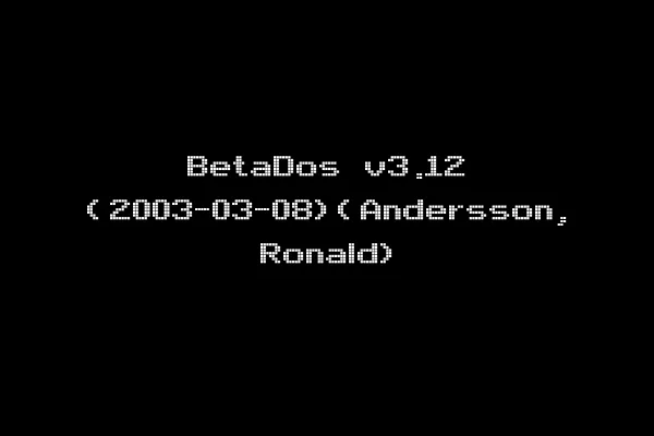 BetaDos v3.12 (2003-03-08)(Andersson, Ronald)