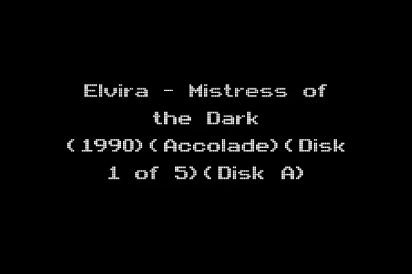 Elvira - Mistress of the Dark (1990)(Accolade)(Disk 1 of 5)(Disk A)