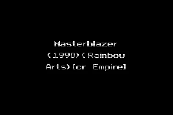 Masterblazer (1990)(Rainbow Arts)[cr Empire]