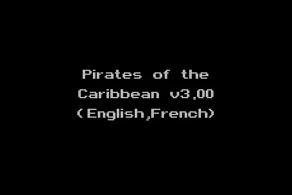 Pirates of the Caribbean v3.00 (English,French)