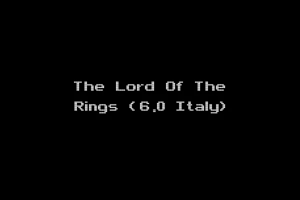 The Lord Of The Rings (6.0 Italy)