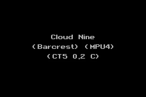 Cloud Nine (Barcrest) (MPU4) (CT5 0.2 C)