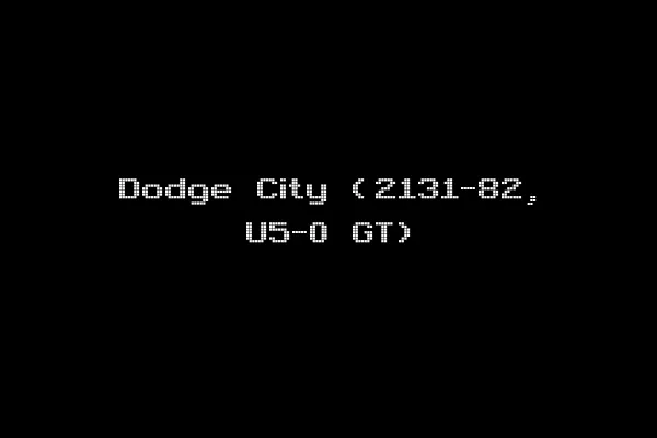 Dodge City (2131-82, U5-0 GT)